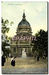 Old Postcard Paris Sorbonne