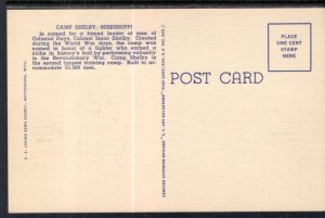 Old Glory at Camp Shelby,MS