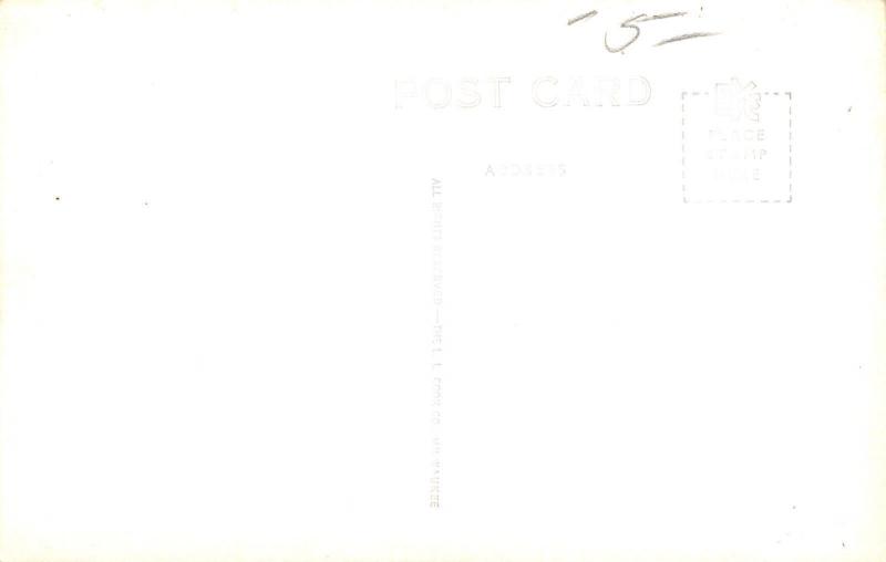 Rolfe Iowa~City Park Golf Course~1940s Real Photo Postcard~RPPC