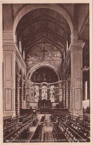 Postcard Royal Military College Sandhurtst South African War Memorial Chapel UK