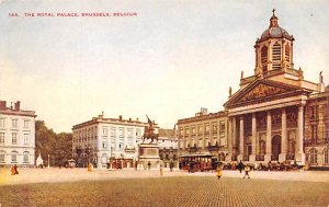 The Royal Palace Brussels Belgium Unused 