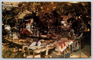 Interiors~San Antonio Texas~Center Room Famous Buckhorn Museum~c1951 Postcard