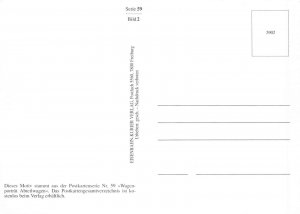 Train Wagon Grossherzoglisch Oldenburgischen Eisenbahn postcard