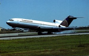 Continental Airlines Boeing B-727-232 Advanced At Denver Stapleton Internatio...