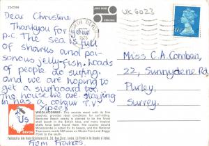 uk6023 pustborough beach  uk woolacombe bay devon