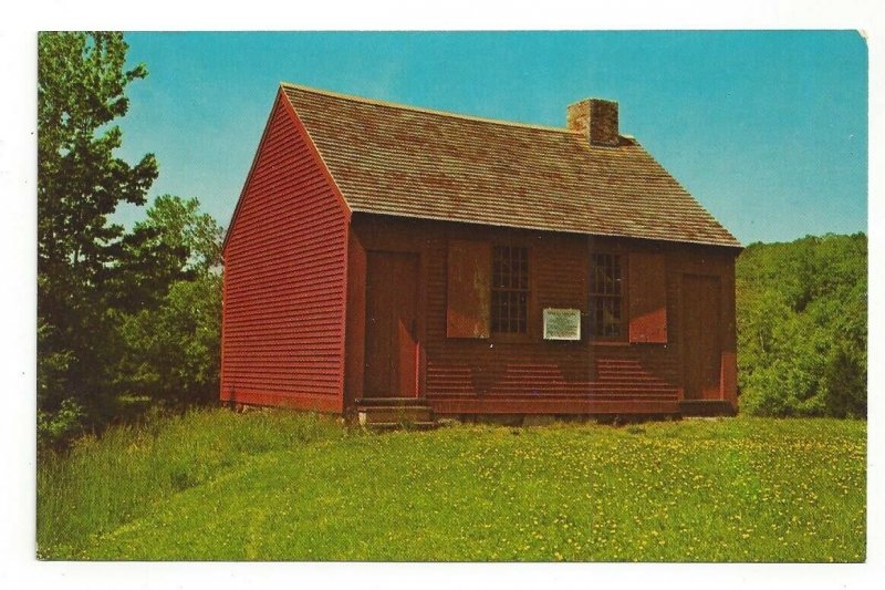 Connecticut CN Nathan Hale School House East Haddam Standard View Card 