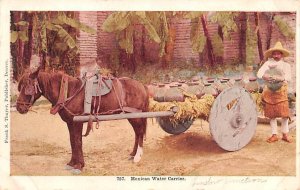 Mexican Water Carrier Korea Postcard