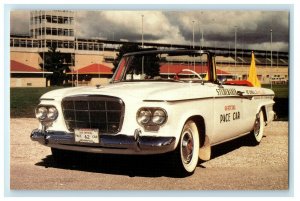 1962 Indianapolis Pace Car Studebaker Automobiles Portland Indiana IN Postcard