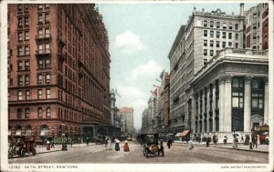 New York City NYC NY 34th Street Detroit Publishing 12182 c1910 Postcard