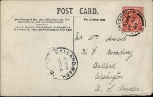 British Navy Training? Ships HMS Impregnable & Inconstant c1910 Photo RPPC