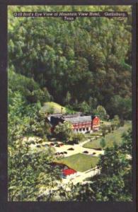 Bird's Eye View Mountain View Hotel Gatlinburg Postcard 5791