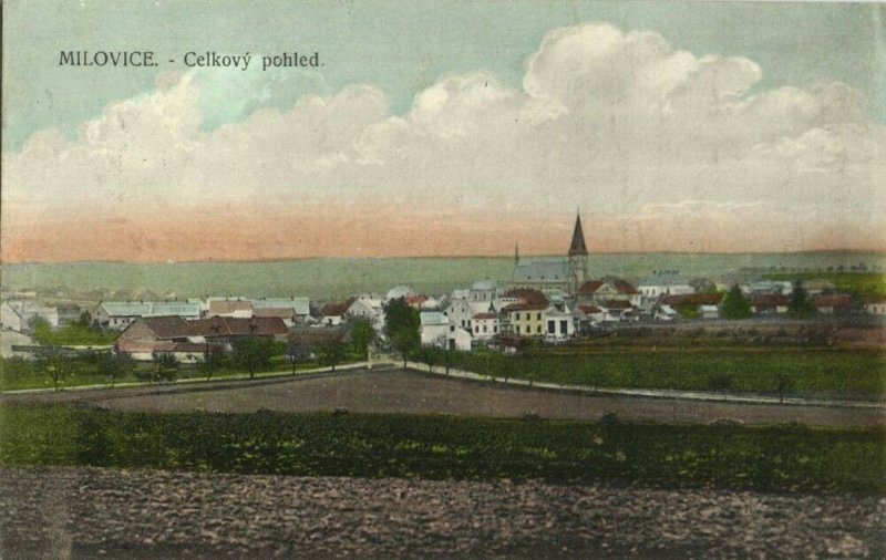 czech, MILOVIC MILOWITZ, General View (1916) Postcard