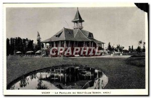Old Postcard Vichy Le Pavillon Du Golf Club