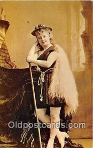 Lydia Thompson British Blonds, Forty Thieve 1869 Postcard