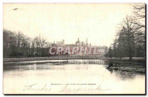 Old Postcard Chantilly View Taking the English Garden