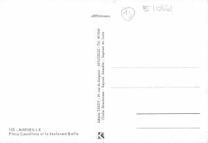 BT10861 place castellane et le boulevard baille car voiture bus aut       France