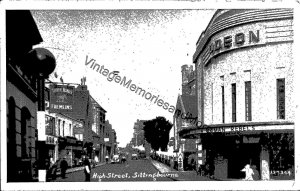 High Street Sittingbourne Postcard PC214