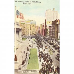 Fifth Avenue,North of 40th Street - New York City