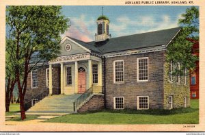Kentucky Ashland Public Library Curteich