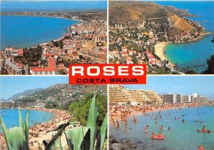 BR1686 Spain Costa Brava Roses multi vues