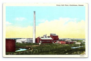 Postcard Carey Salt Plant Hutchinson Kansas