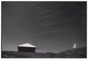 Bire Switzerland High Voltage Line Cable Hochspannungsleitung Photo Postcard