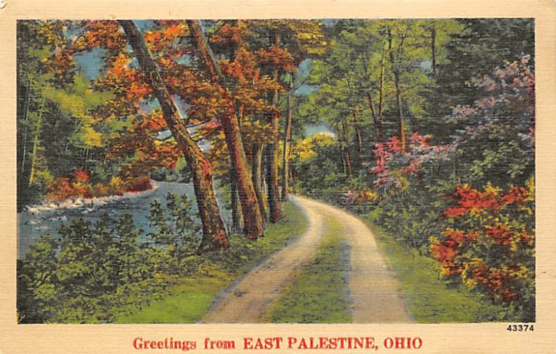 Greetings From East Palestine East Palestine, Ohio OH