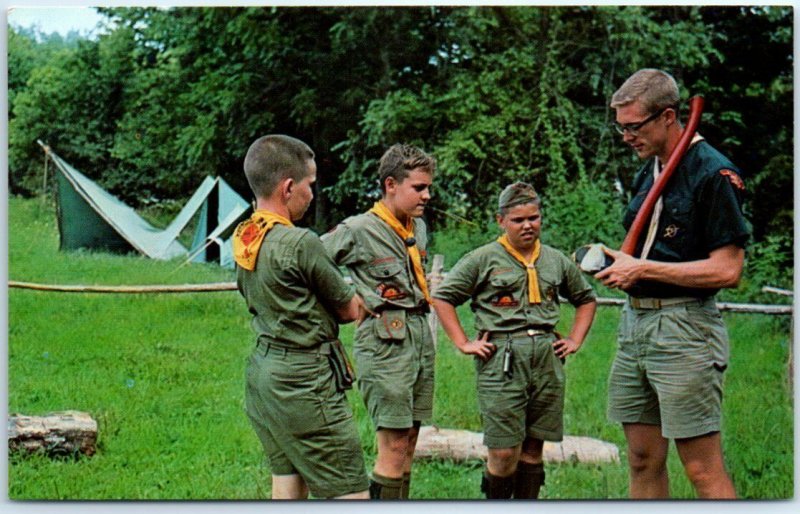 Axe Training at St. Louis Area Council Camping, B. S. A. - St. Louis, Missouri