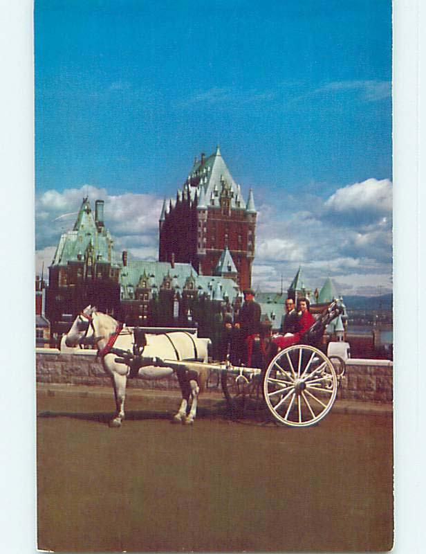 Unused Pre-1980 TOWN VIEW SCENE Quebec City QC p9046