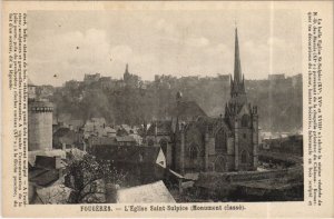 CPA Fougeres Eglise St Sulpice (1236583)