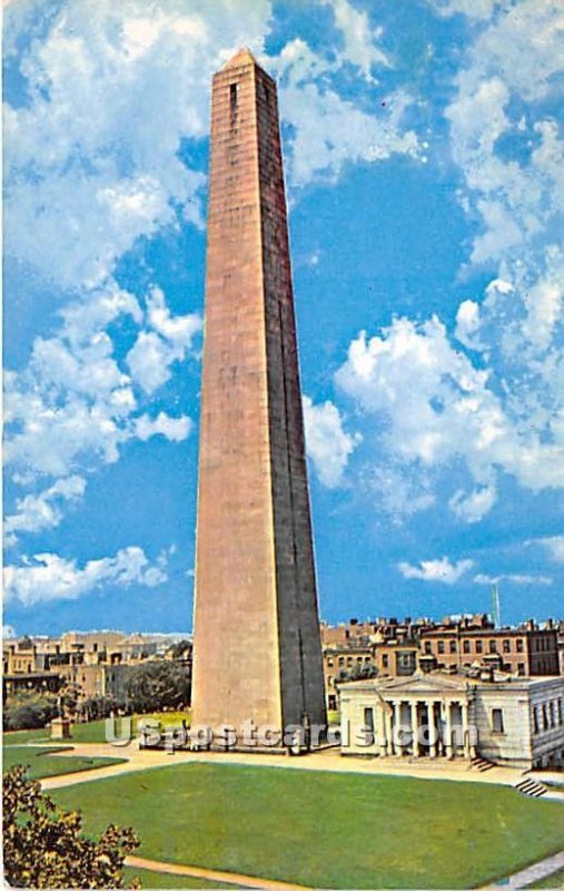 Bunker Hill Monument - Charlestown, Massachusetts MA  