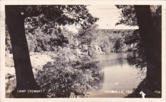 Camp Stewart Kerrville Texas 1946 Real Photo