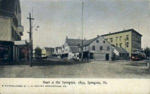 Heart of Old Springvale - Maine ME  