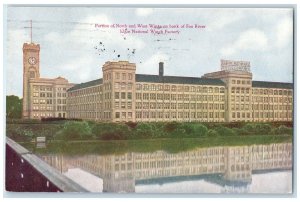 1914 Portion Of North West Wings National Watch Factory Elgin Illinois Postcard