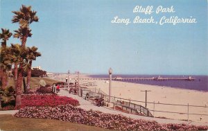 United States Long Beach California Bluff Park and Belmont Pier