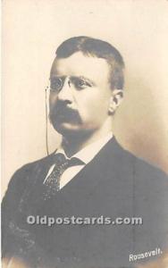 Real Photo President Theodore Roosevelt Unused 