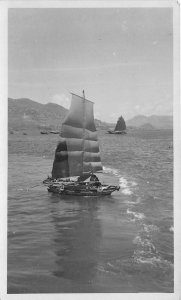 Lot355 boat china real photo hong kong