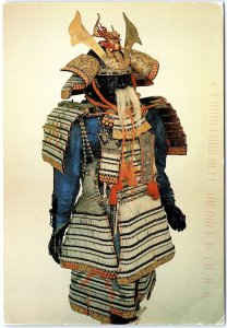 VINTAGE POSTCARD CONTINENTAL SIZE ANCIENT JAPANESE ARMOR OF THE EDO PERIOD