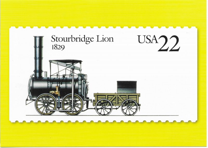 US  Unused. #2362 Locomotive - Stourbridge Lion (1987) used #2362 included. Nice