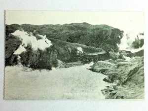 Vintage Postcard Frying Pan Flat Dominion of New Zealand