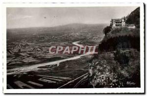 Modern Postcard Chateau de Monnetier and Valle of & # 39Arve