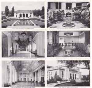 (6 cards) Pan American Union - Buildings and Gardens - Washington, DC