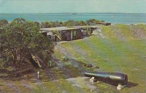 South Carolina Sullivans Island Fort Moultrie Parade Port Of Fort Sumter Nati...