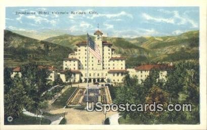 Broadmoor Hotel - Colorado Springs , Colorado CO