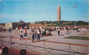 New York Long Island 1950s Roller Skating Rink Tomlin Art Postcard 22-10938