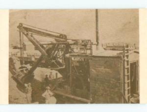 1970's card STEAM SHOVEL Echo Canyon - Near Ogden & Salt Lake City UT E8716