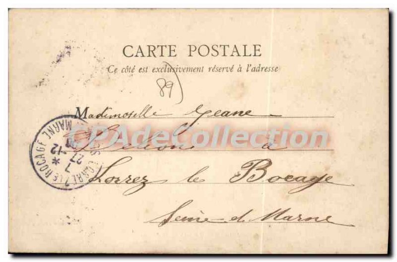 Old Postcard Joigny The Courthouse