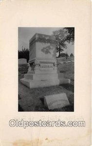 Grave of Benjamin Harrison Indianapolis, IN, USA Unused 