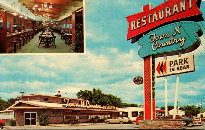 South Dakota Sioux Falls Town 'N Country Restaurant