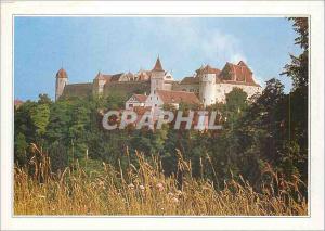 Postcard Modern Germany the strong castle of Harburg